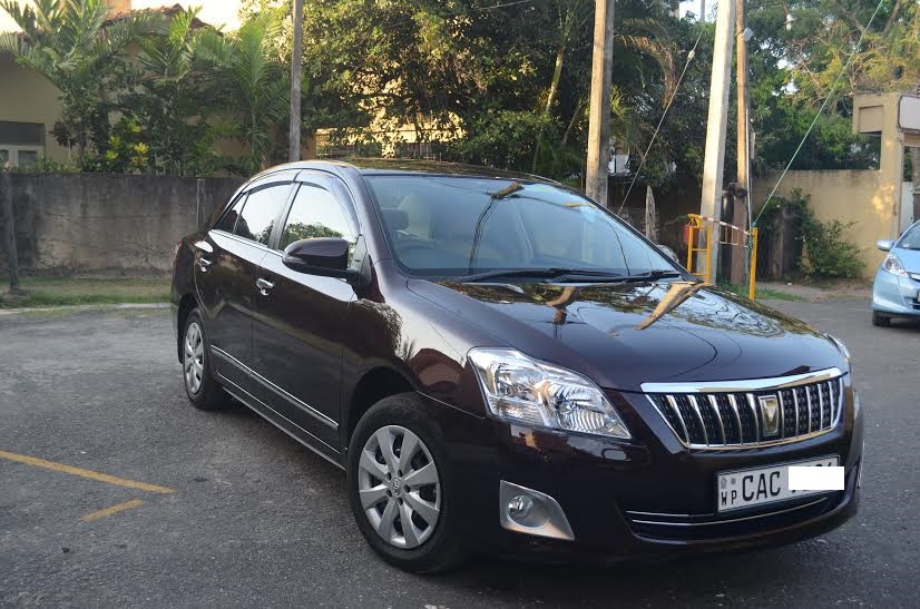toyota premio sedan 2017 car in rent Colombo