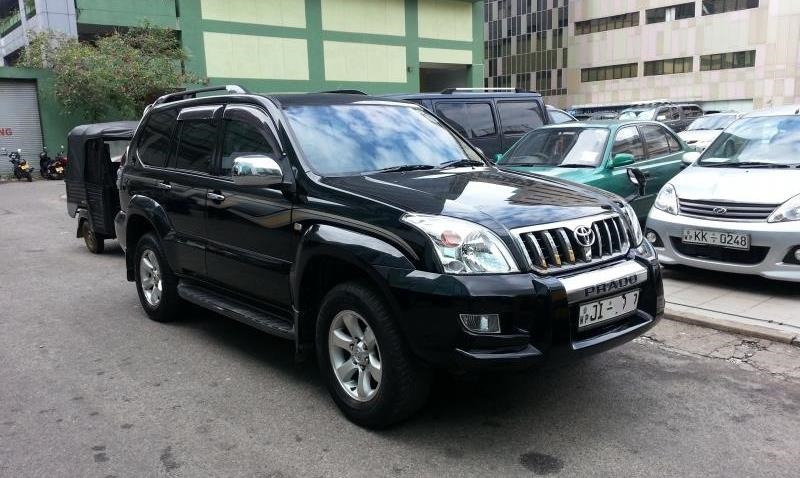 Rent Prado SUV in sri lanka for tours